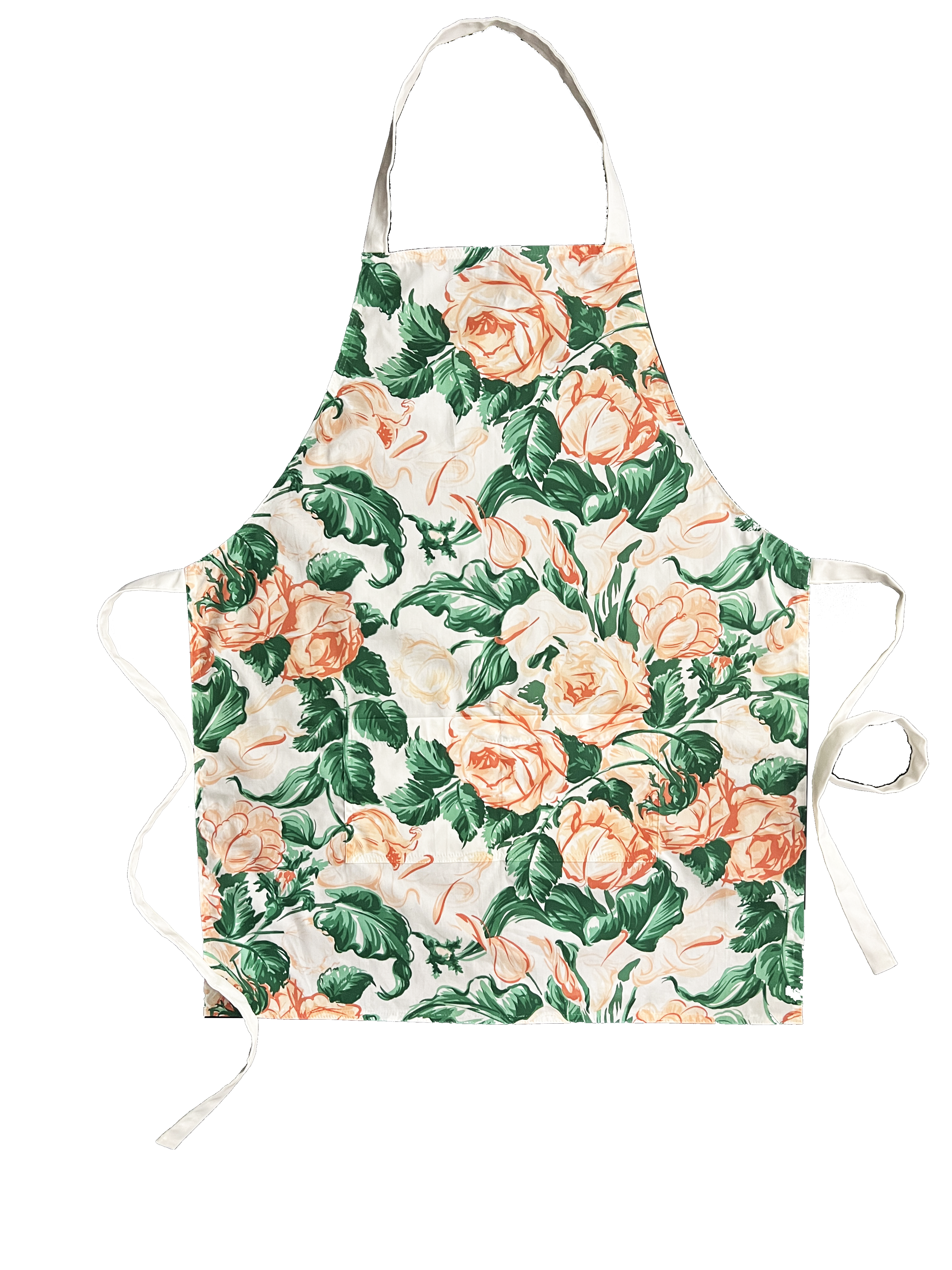 Draper Fabric Apron - Hampshire House Peach