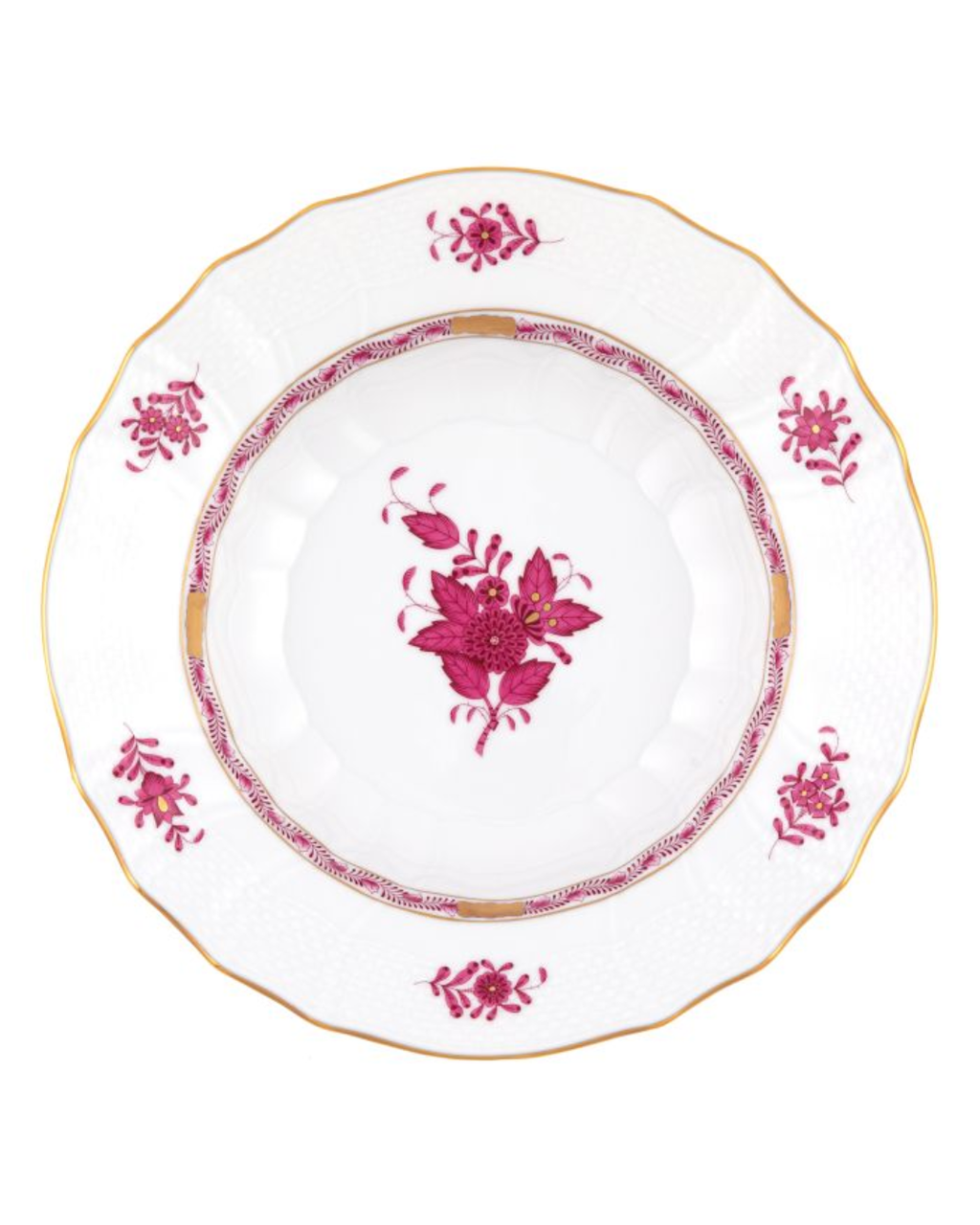 Herend Chinese Bouquet Rasberry Collection