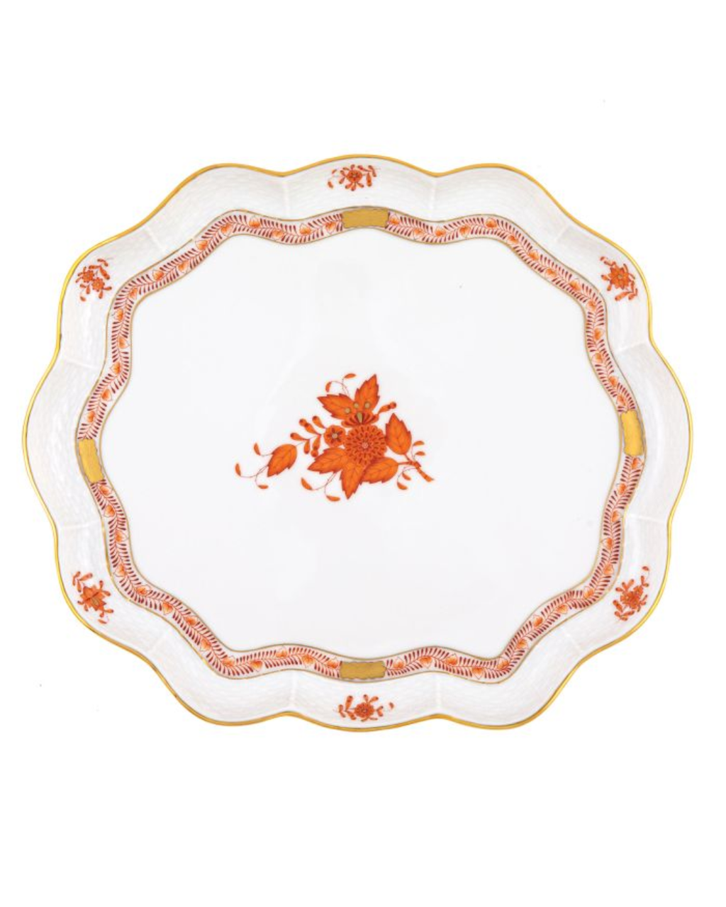 Herend Chinese Bouquet Rust Collection