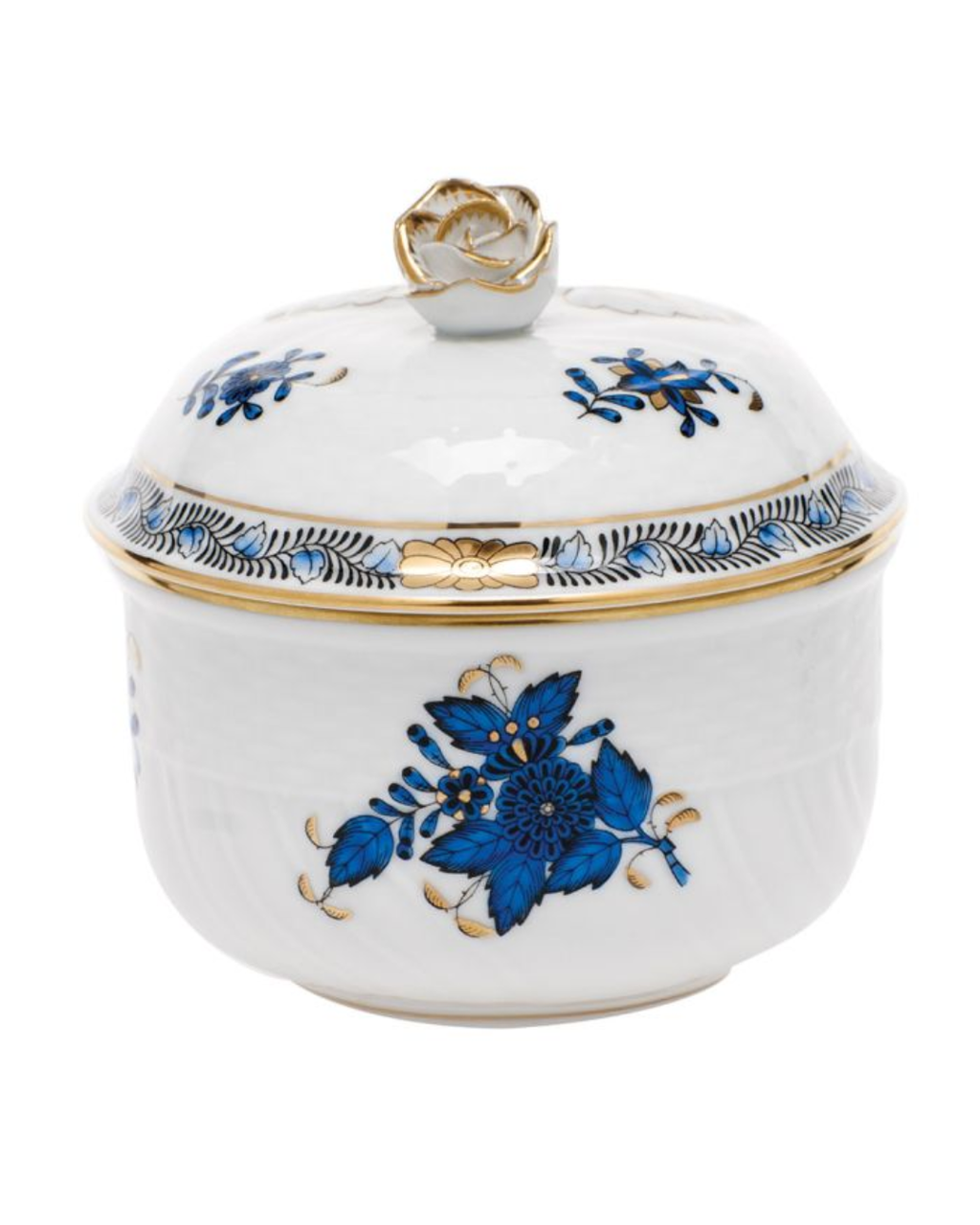 Herend Chinese Bouquet Black Sapphire Collection