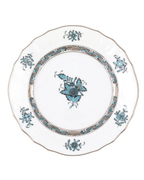 Herend Chinese Bouquet Turquoise & Platinum Collection