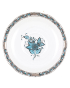 Herend Chinese Bouquet Turquoise & Platinum Collection