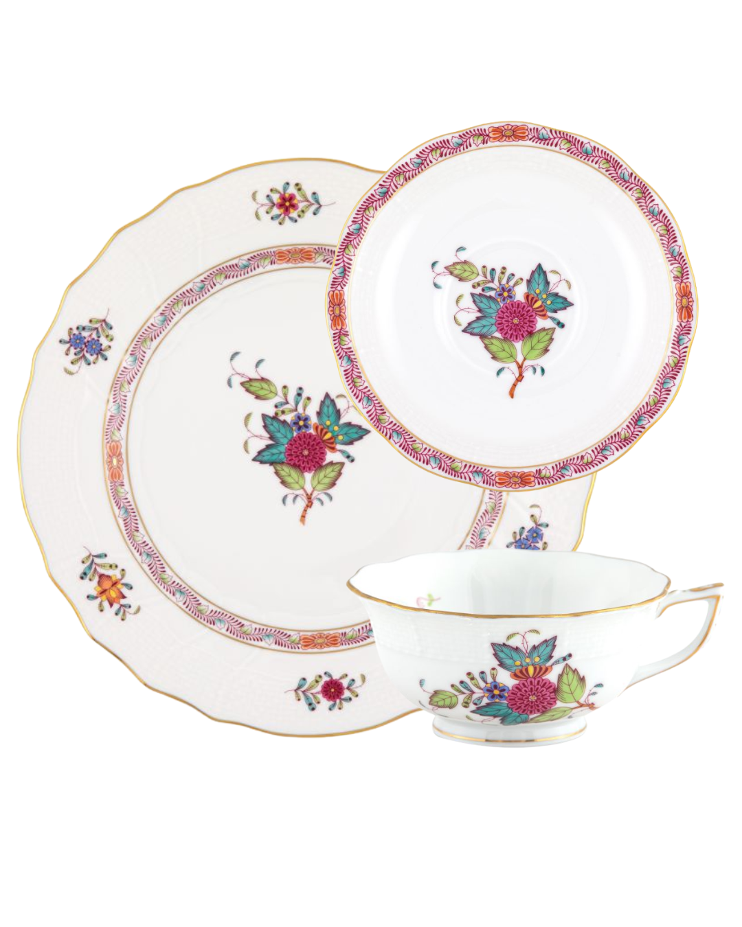 Herend Chinese Bouquet Multicolor Collection