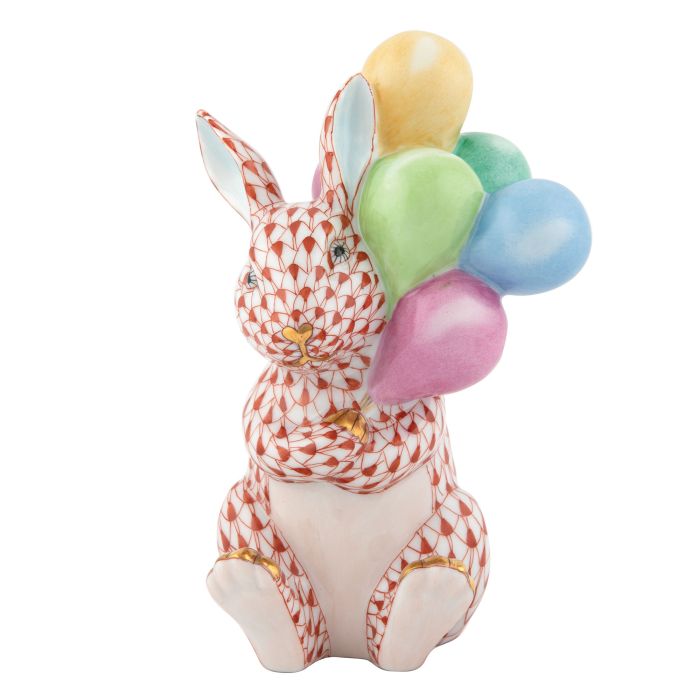 Herend Balloon Bunny