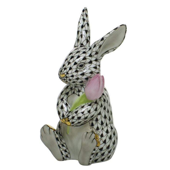 Herend Blossom Bunny