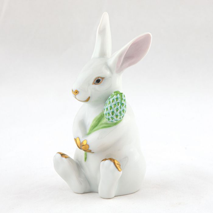 Herend Blossom Bunny