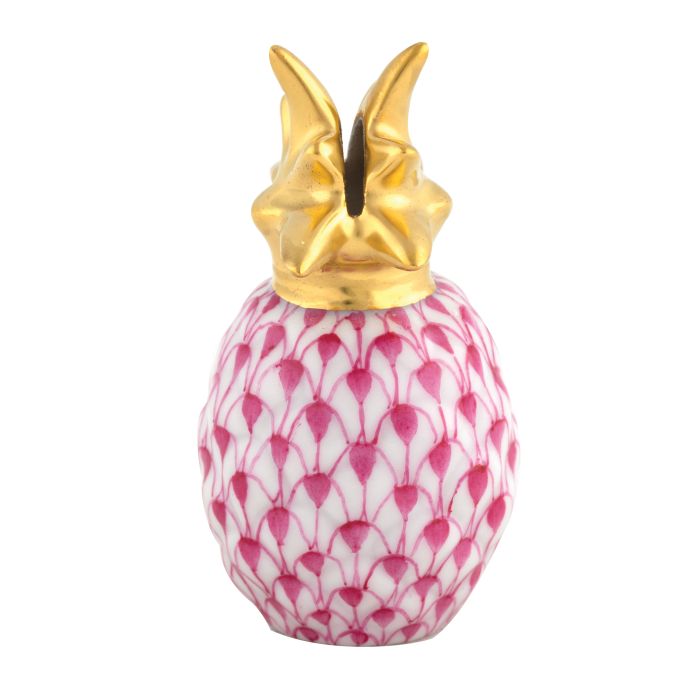 Herend Pineapple Place Card Holder