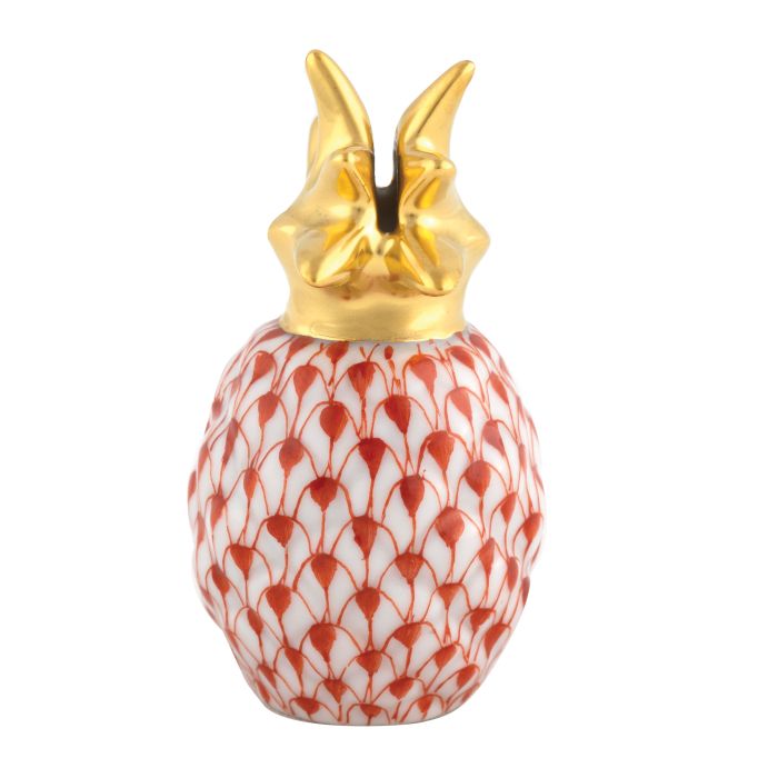 Herend Pineapple Place Card Holder