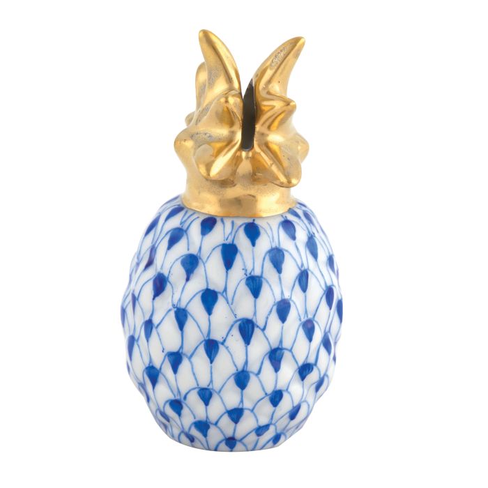 Herend Pineapple Place Card Holder