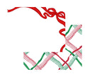Holiday Ribbon Notecards with Envelopes