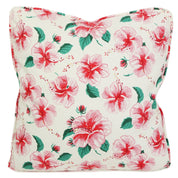 Hibiscus Throw Pillow