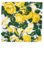 Set of Four Napkins - Saratoga Rose Yellow