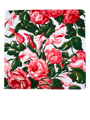 Set of Four Napkins - Saratoga Rose Red