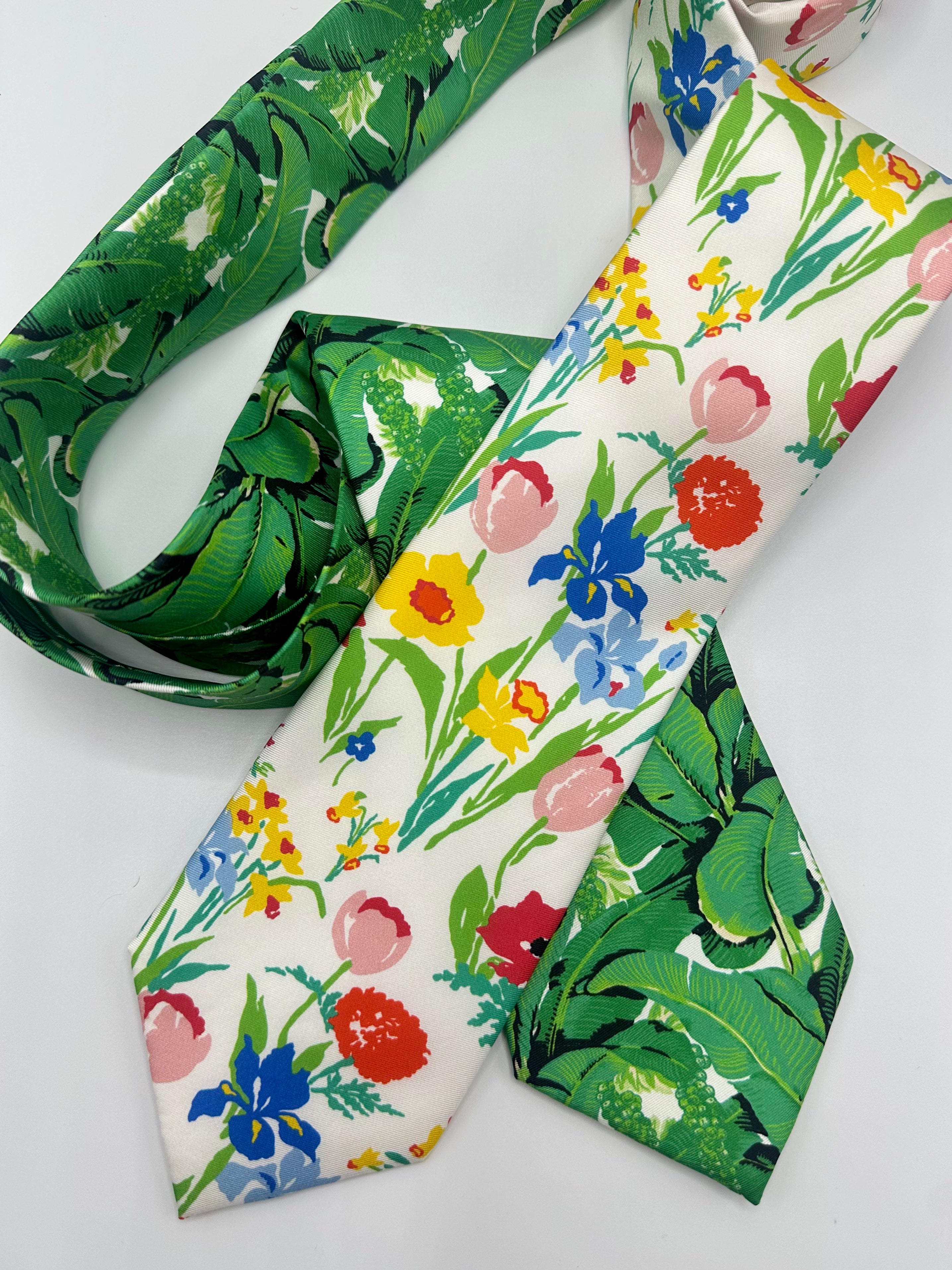 Les Fluers Silk Tie