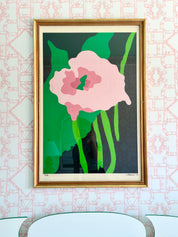 Shangri-La Trellis Pink Wallpaper
