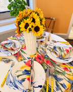 Set of Four Napkins - Mediterranean Multi