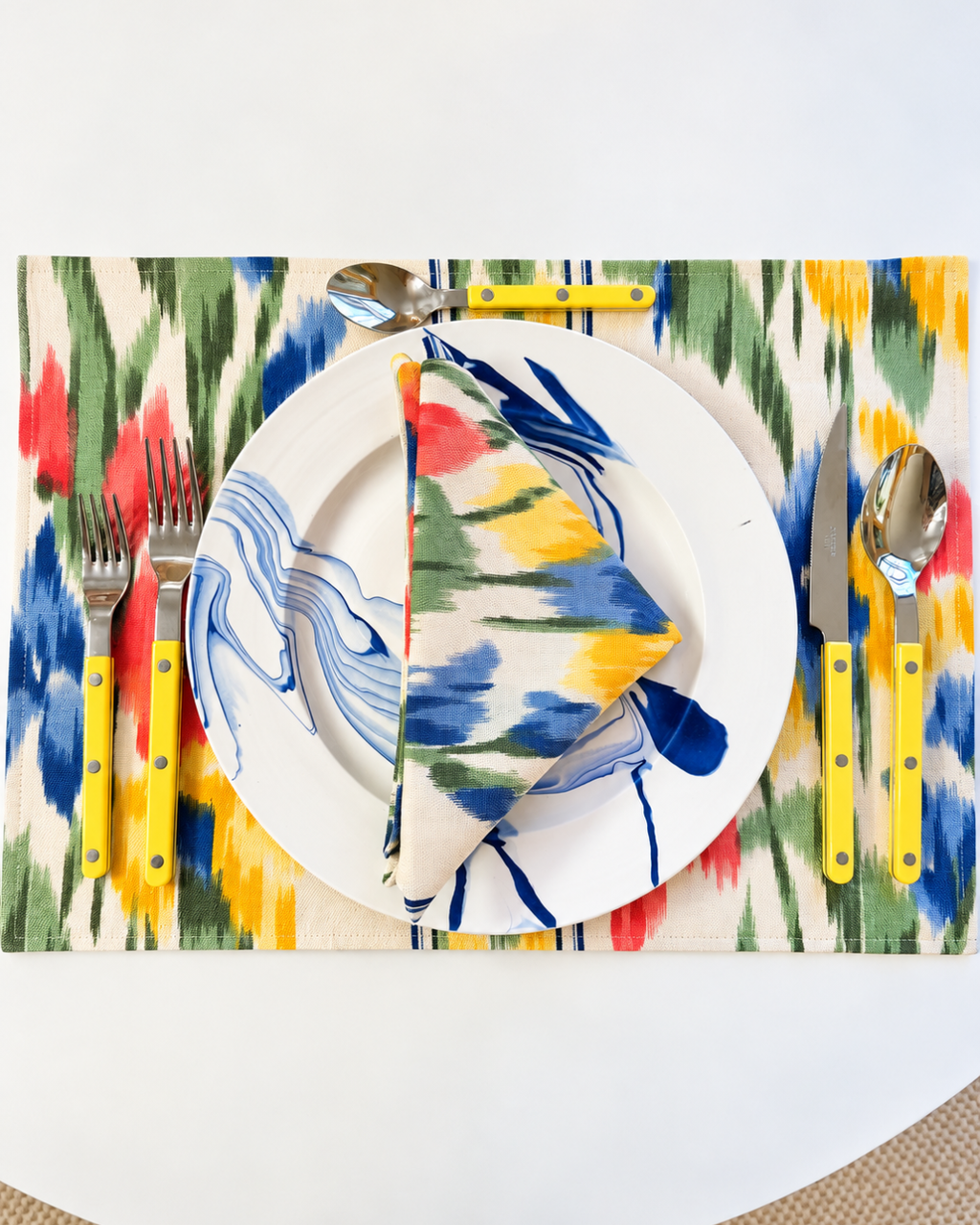 Set of Four Placemats - Mediterranean Multi