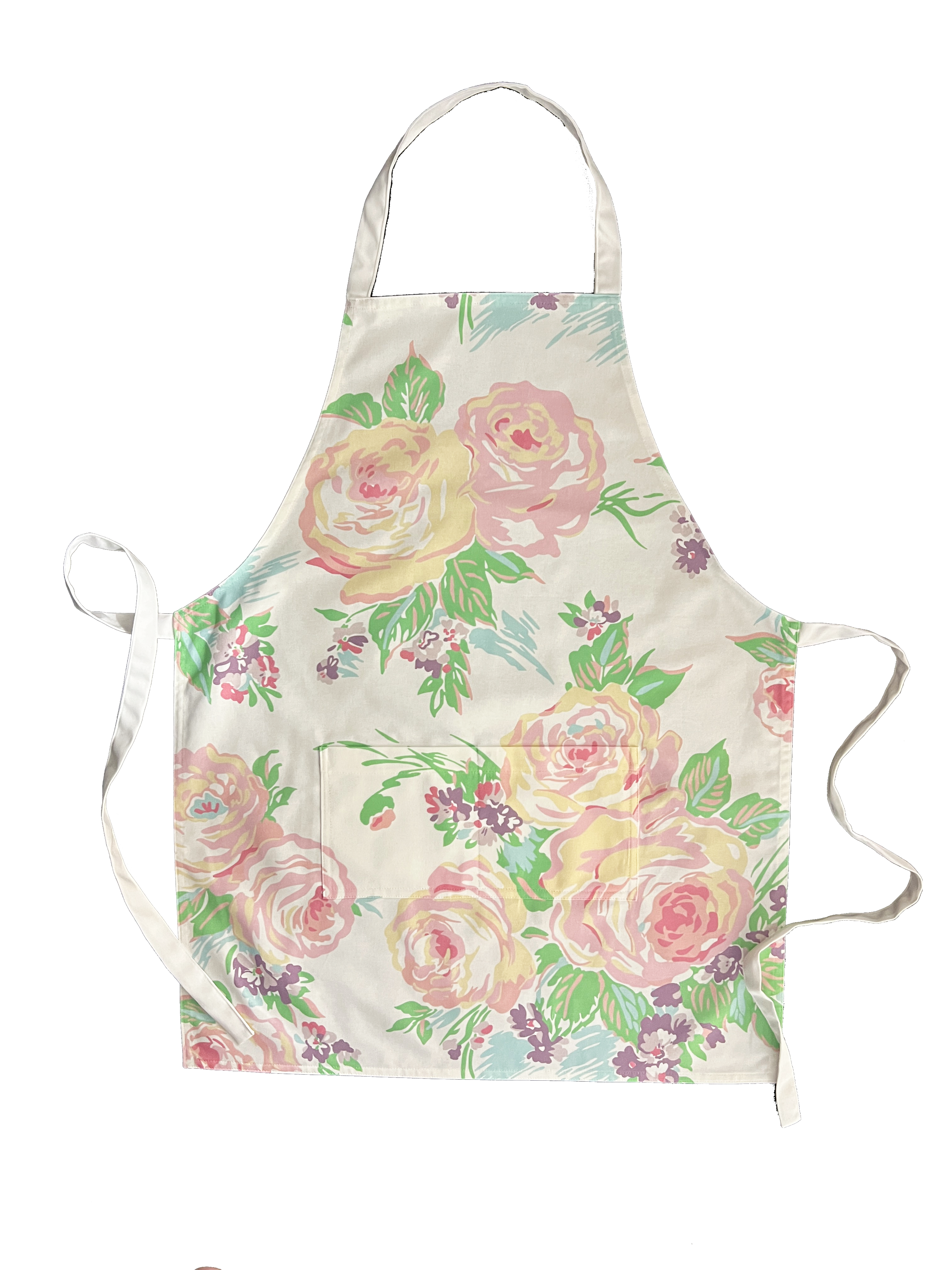 Draper Fabric Apron - Princess Grace Rose Pink
