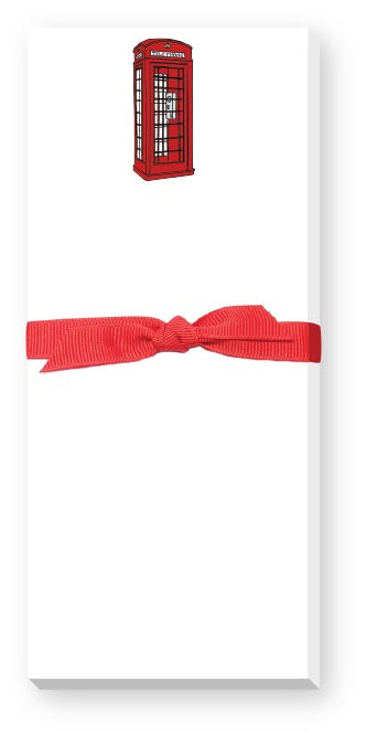 Grand Phone Booth Notepad Skinny