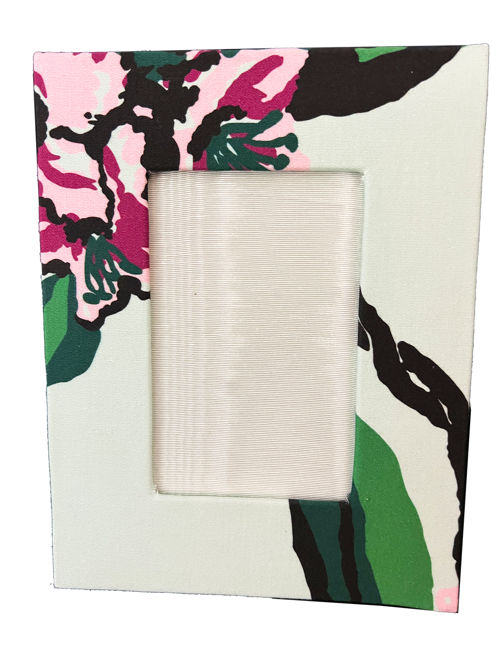 Draper Fabric Picture Frame - Rhododendron Mint