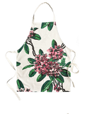 Draper Fabric Apron - Rhododendron White