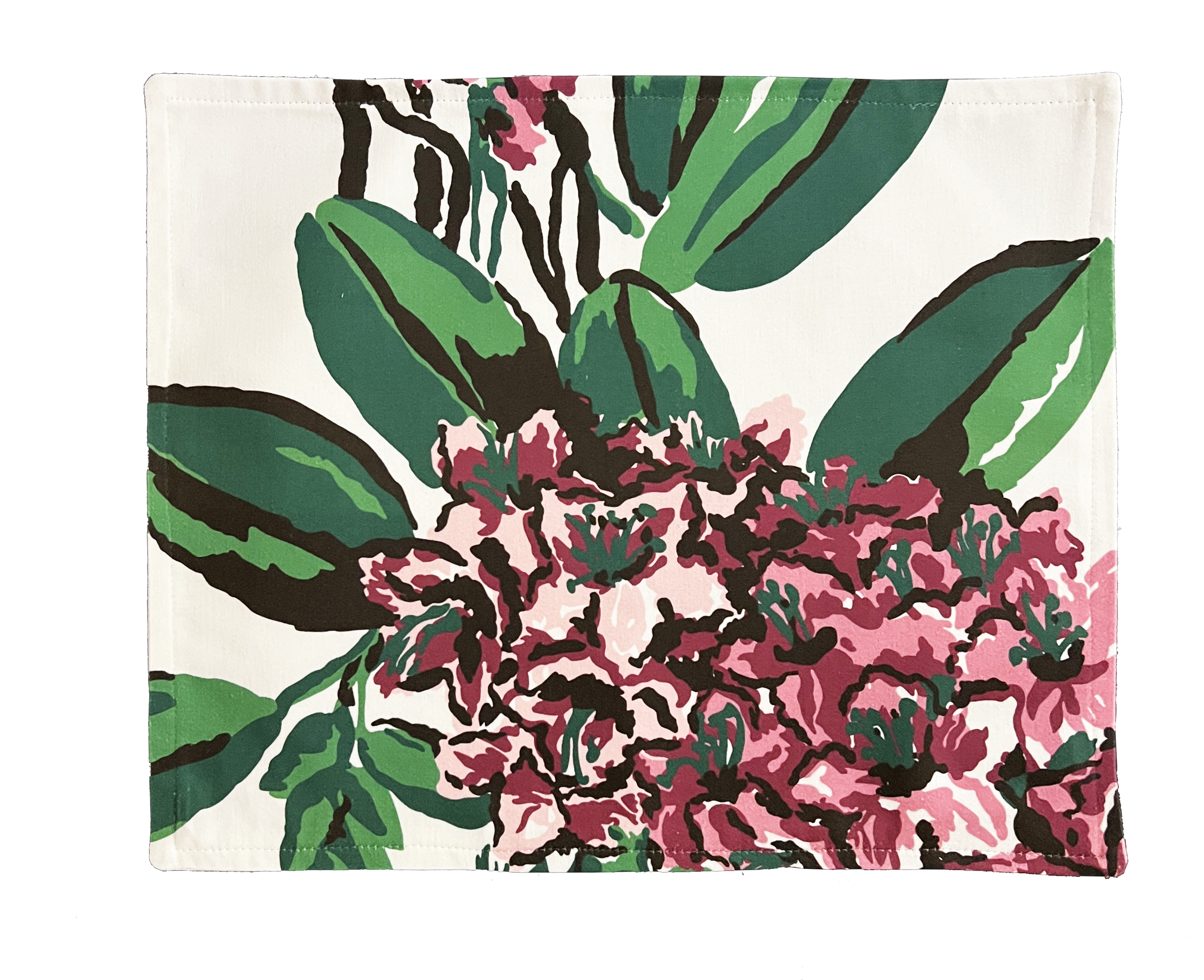 Set of Four Placemats - Rhododendron