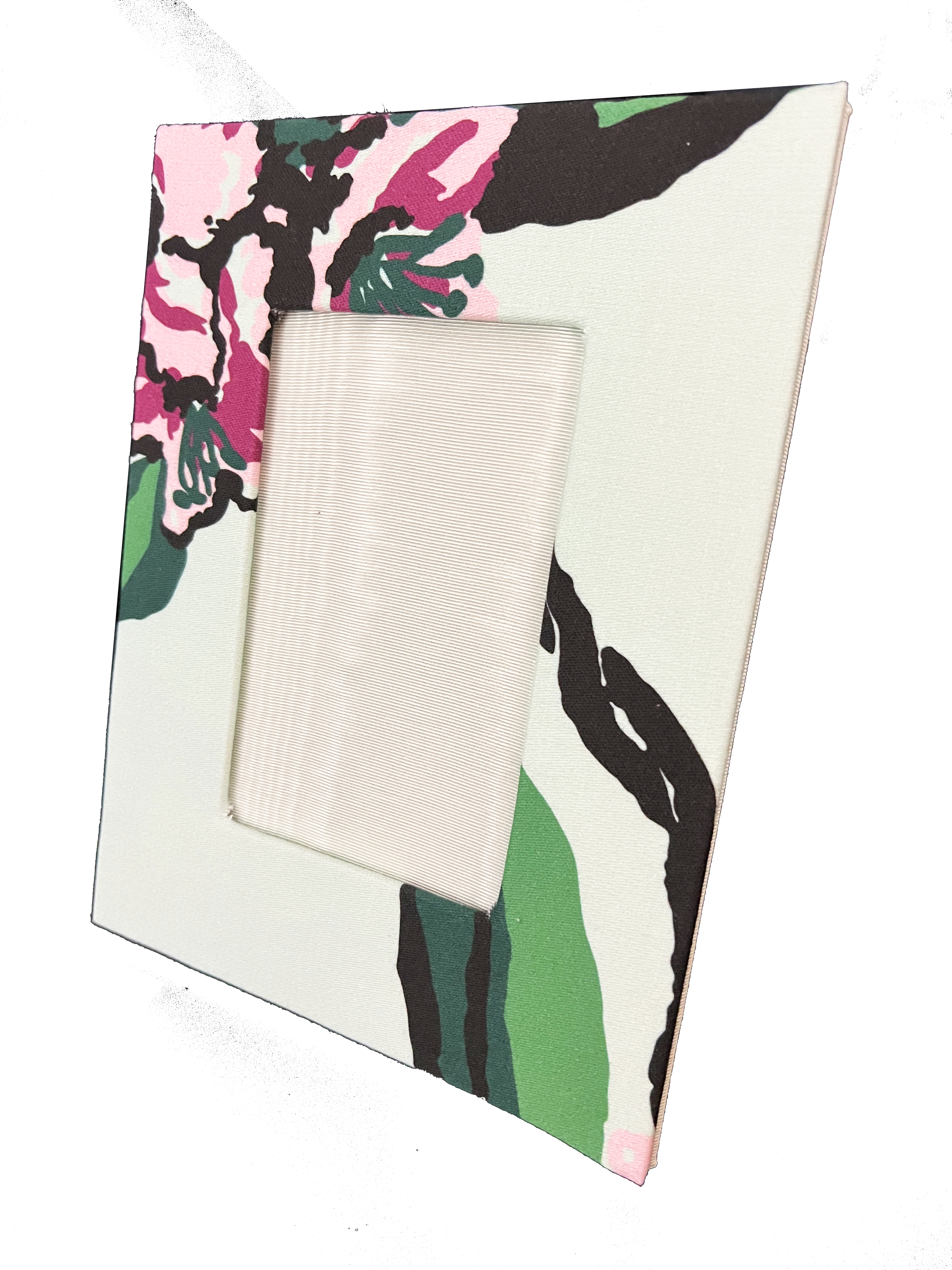 Draper Fabric Picture Frame - Rhododendron Mint