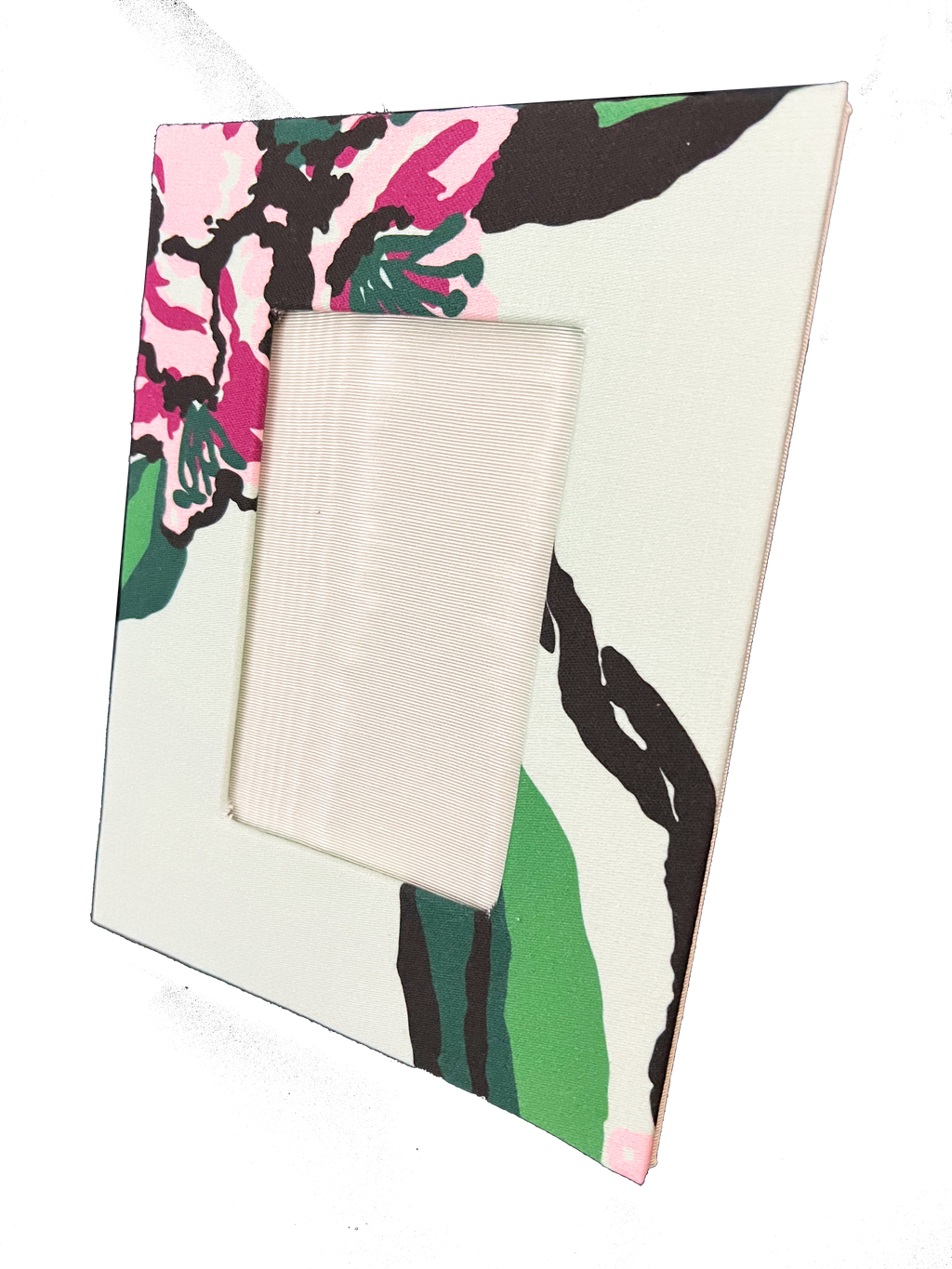 Draper Fabric Picture Frame - Rhododendron Mint