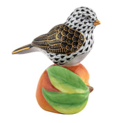 Herend Bird on Peach