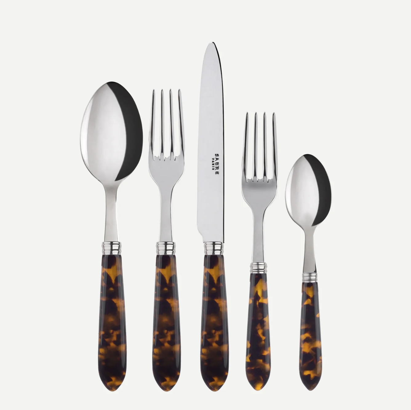 Sabre Tortoise Flatware Set