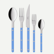 Sabre Bistrot Gingham Flatware Set