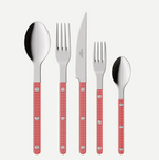 Sabre Bistrot Gingham Flatware Set
