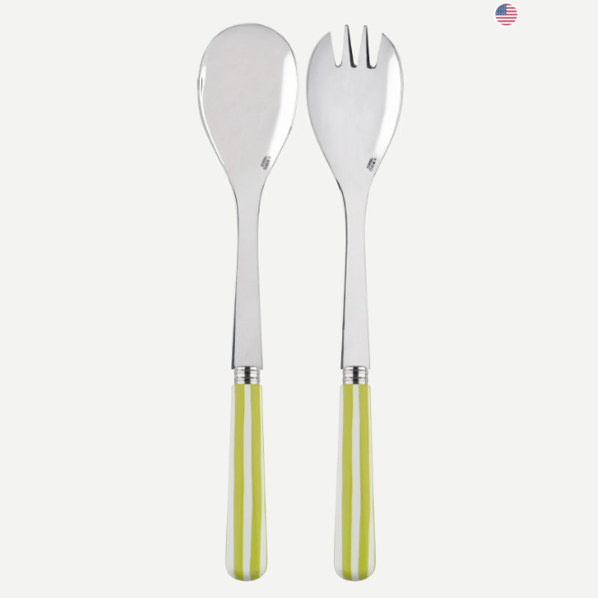 Sabre Stripe Salad Set