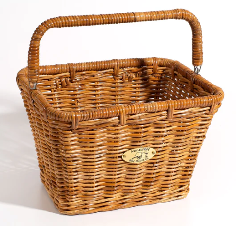 Rattan Bike Basket - Natural