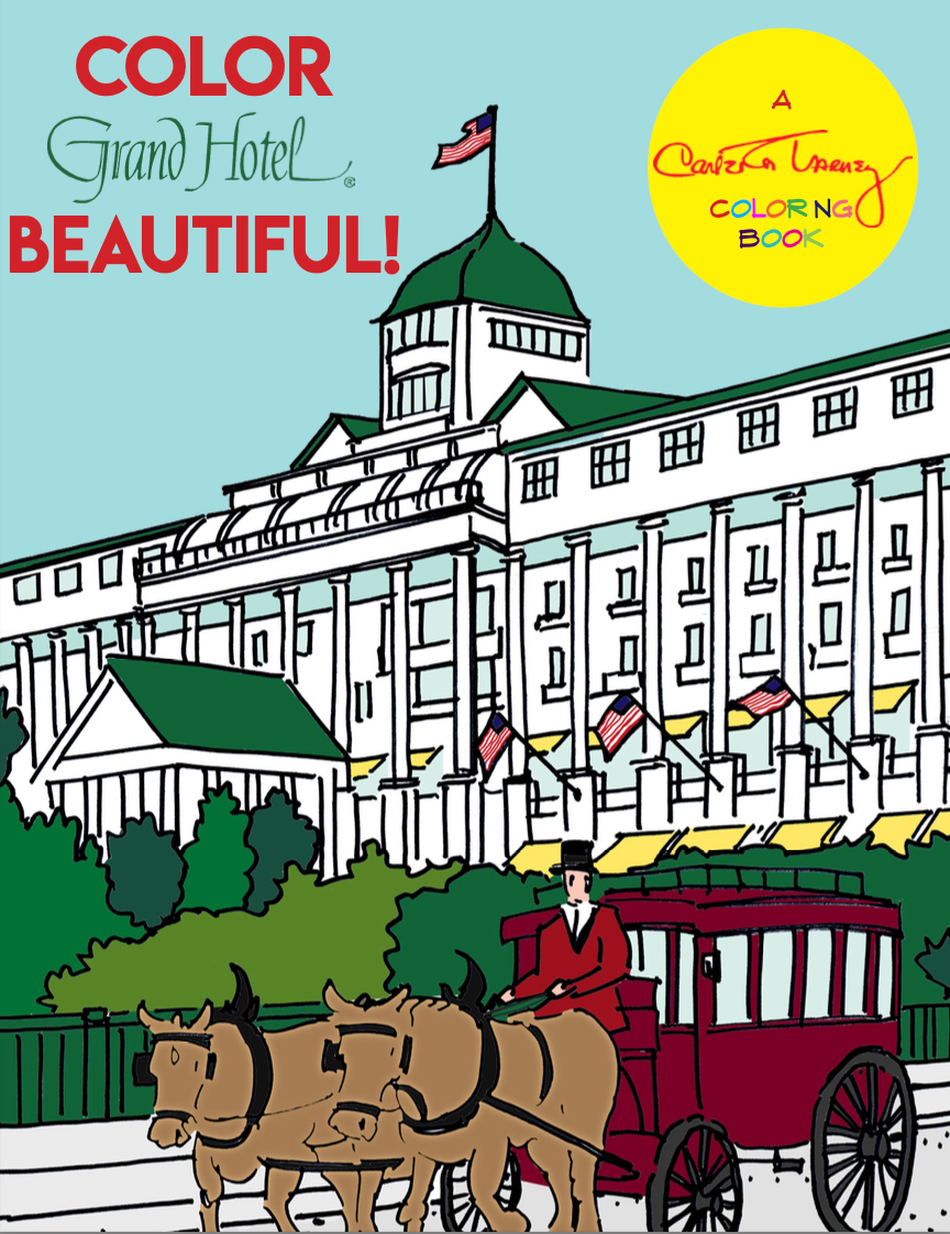 Color Grand Hotel Beautiful Coloring Book – Dorothy Draper Home