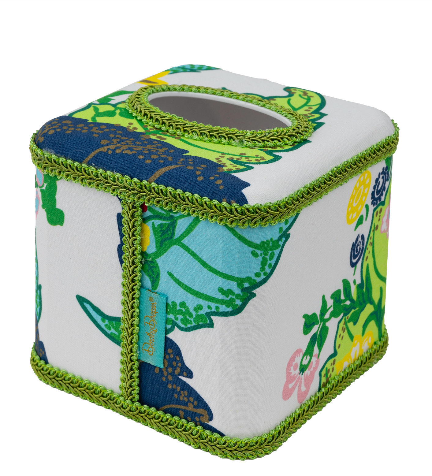 Draper Fabric Tissue Holder - Tobacco Leaf
