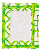 Draper Fabric Picture Frame - Bali Ha’i Jungle