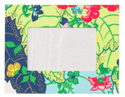 Draper Fabric Picture Frame - Tobacco Leaf
