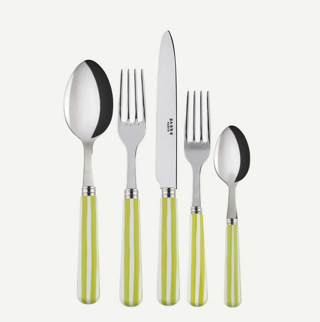 Sabre Striped Flatware Set