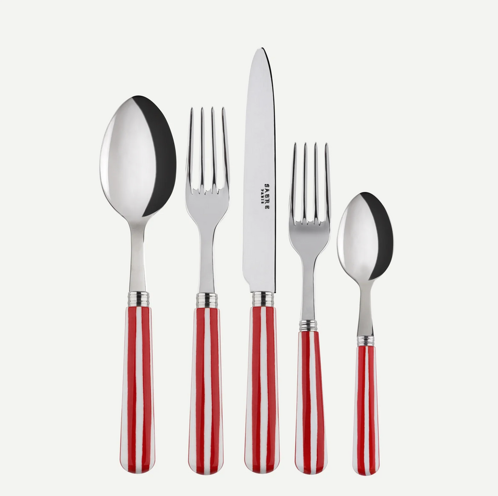 Sabre Striped Flatware Set