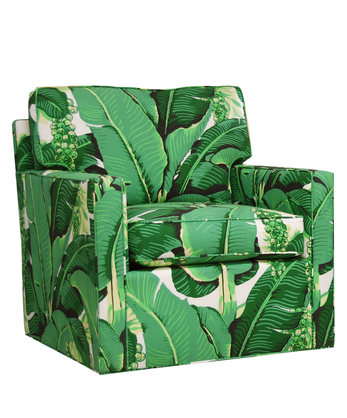 Square-Arm Lounge Chair