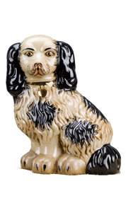 Staffordshire Dog - Large - Black