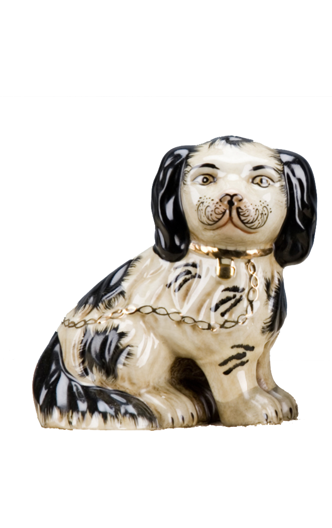 Staffordshire Dog - Mini - Black