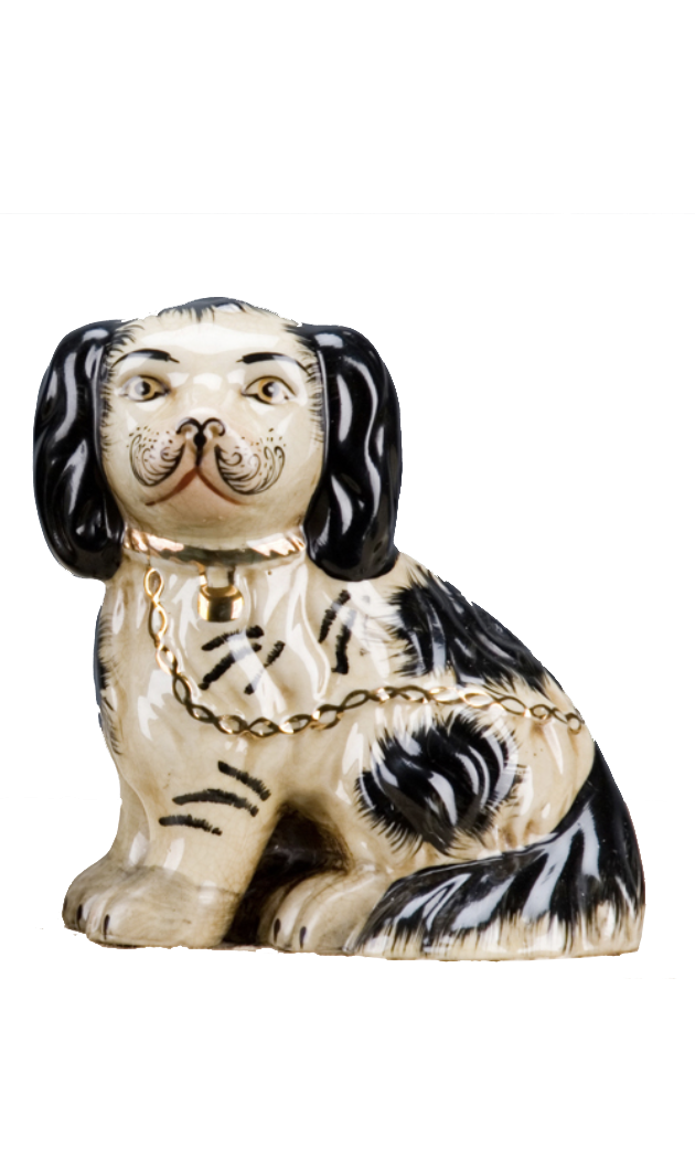 Staffordshire Dog - Mini - Black