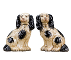 Staffordshire Dog - Medium - Black