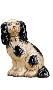 Staffordshire Dog - Medium - Black