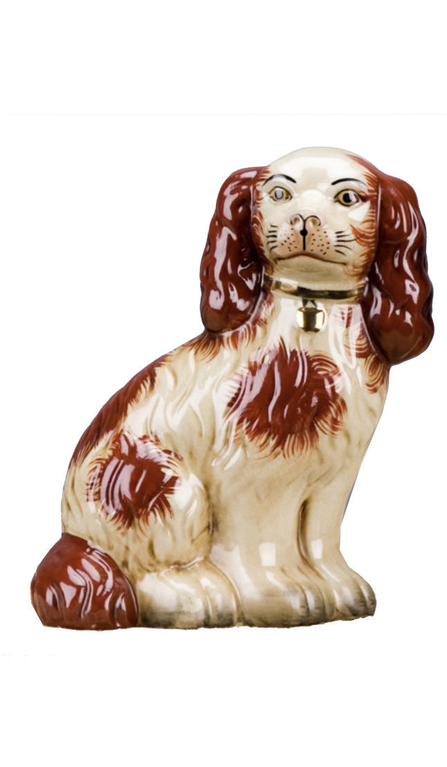 Staffordshire Dog - Medium - Rust
