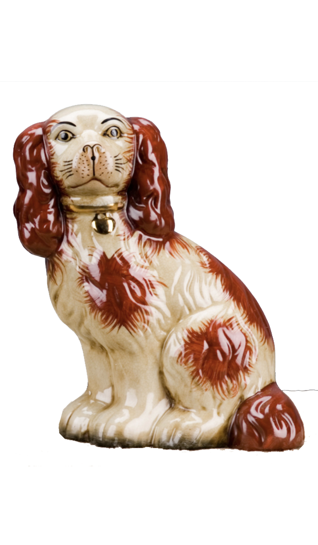 Staffordshire Dog - Medium - Rust