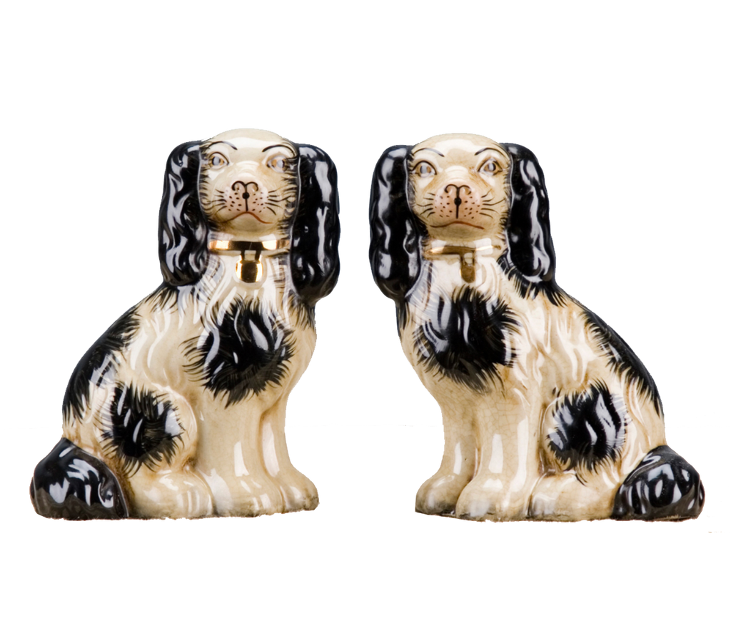 Staffordshire Dog - Small - Black