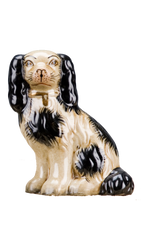 Staffordshire Dog - Small - Black